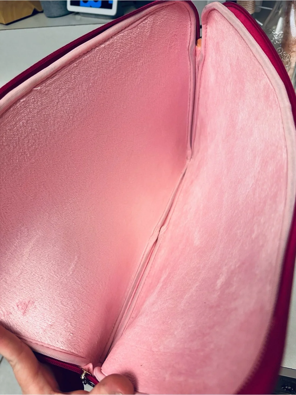 Pink Women's Laptop Sleeve Carry Case